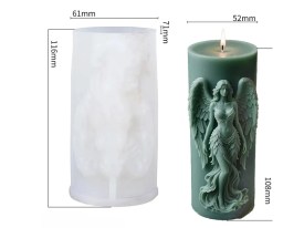 Molde silicona velon con diosa griega